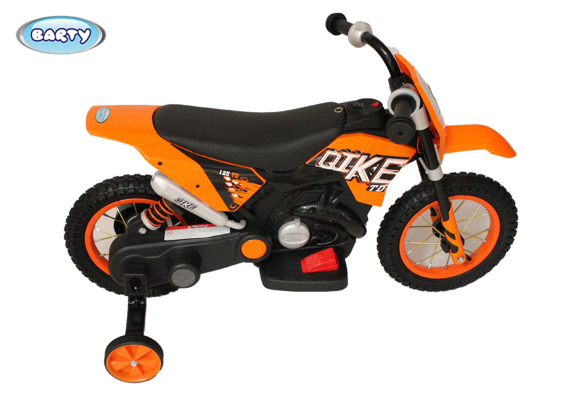 Электромотоцикл BARTY CROSS (Оранжевый) YM68